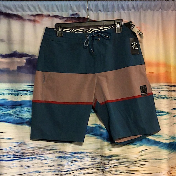 NWT 🏄‍♂️ VOLCOM Boardshorts Sz 30 - Picture 12 of 13